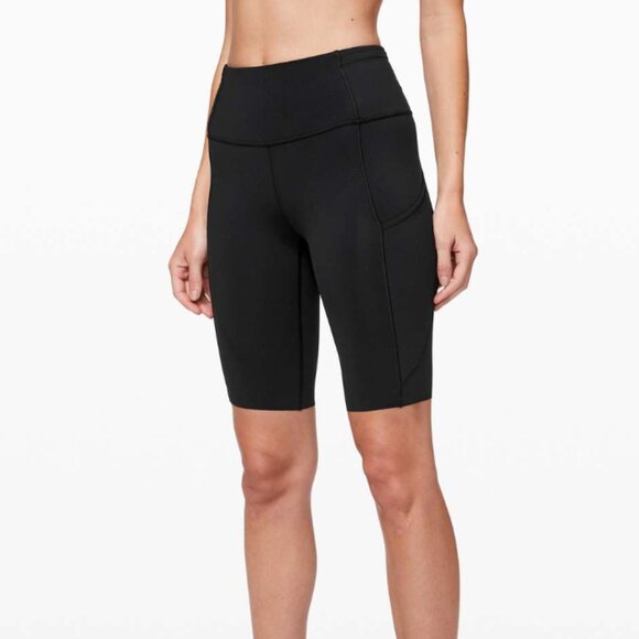 Lululemon Fast And Free Short 10" *Non-Reflective Black - Picture 1 of 1